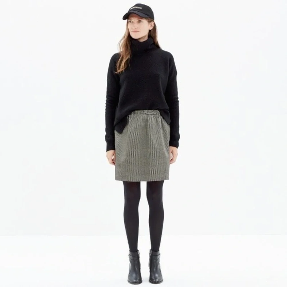Madewell Jacquard Skirt Full Pocket Skirt - Picture 1 of 8